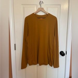 Men's Mustard Long Sleeve Shirt
